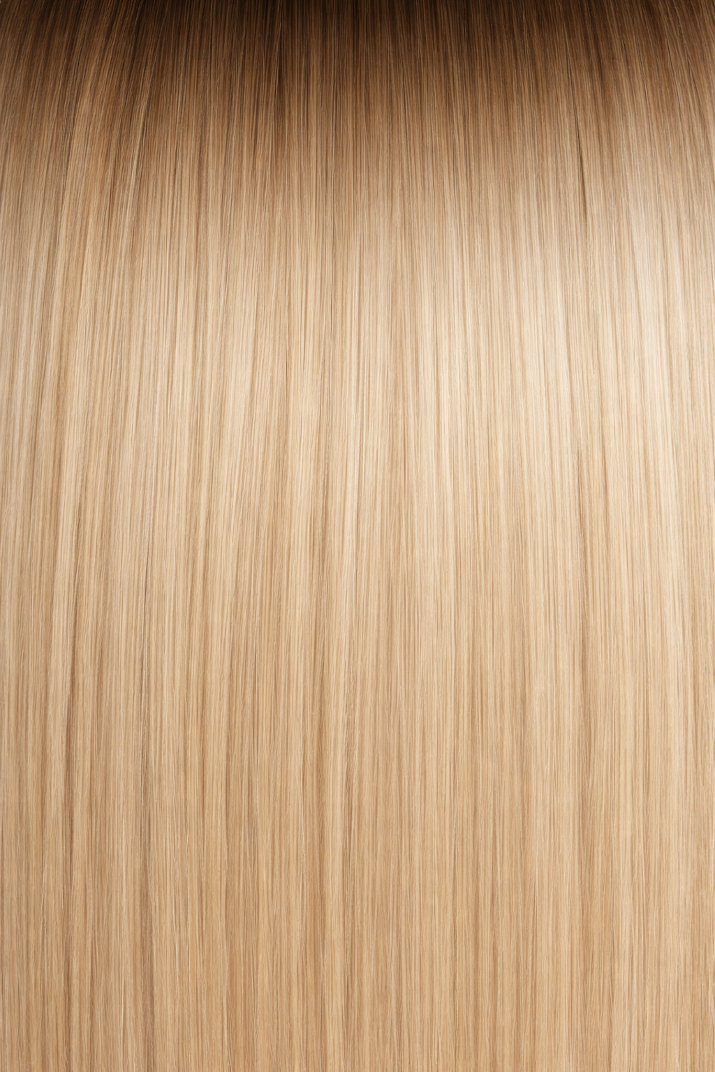 Hair Extension Rooted Shade, Rooted Blonde