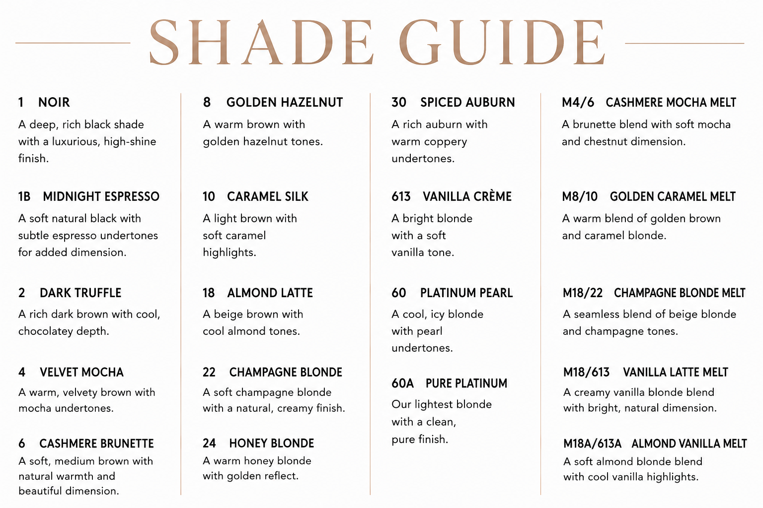 Shade Guide
